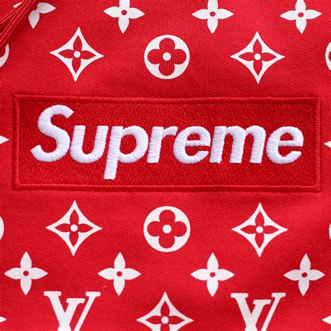 supreme lv teddy bear hoodie|supreme x louis vuitton logo.